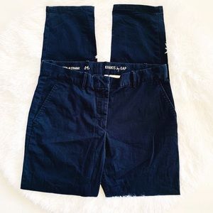 Gap Navy Blue Khakis Size 4 Regular